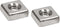 Allstar Performance Clamp Nuts 1pr for ALL10770/ALL10260