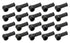 Allstar Performance Black Battery Cable Boots (Set of 20) ALL99501