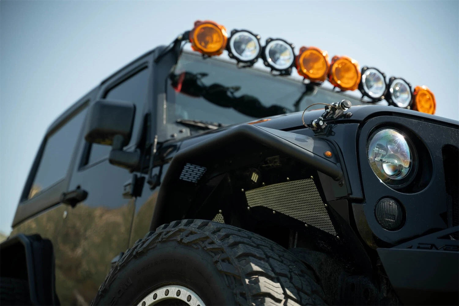DV8 Offroad Spec Series Fender Flares for 07-18 Jeep Wrangler JK - FDJK-06