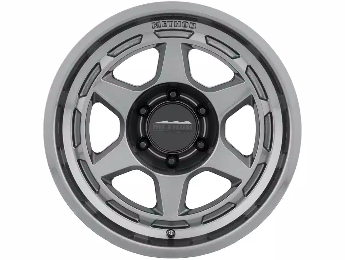 Method MR708 Bead Grip 17x8.5 0mm Offset 6x5.5 106.25mm Centerbore - Gloss Titanium