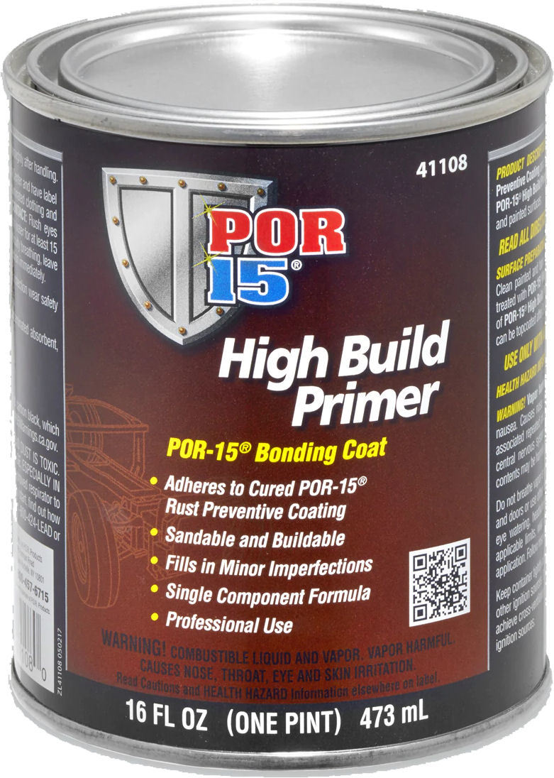 POR-15 Tie-Coat High build Primer (1 Pint Can) 41108