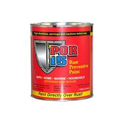 POR-15 Semi-Gloss Black Rust Preventive Coating Paint (1 Qt Can) 45404