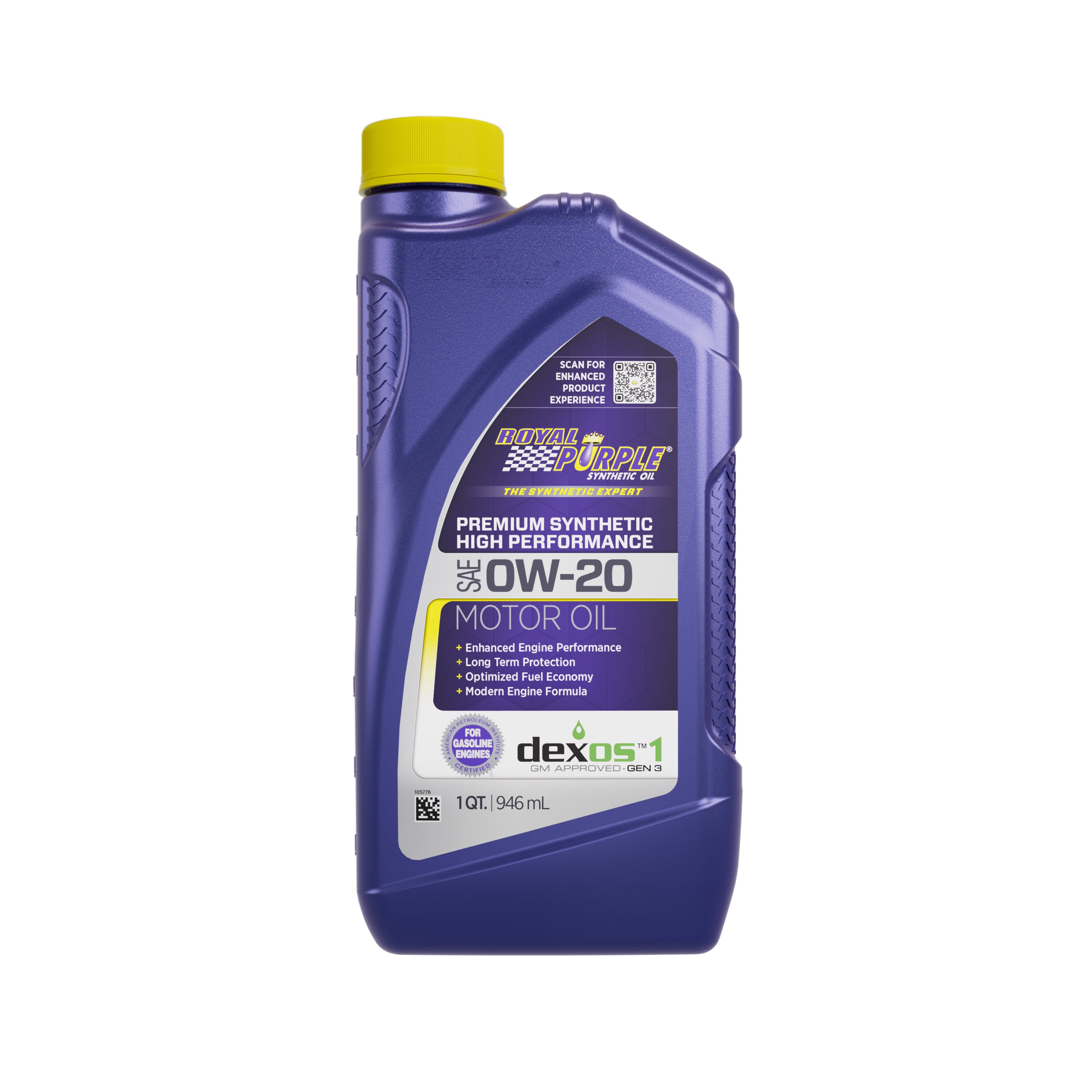 Royal Purple 0w20 Multi-Grade SAE Oil 1 Quart Dexos