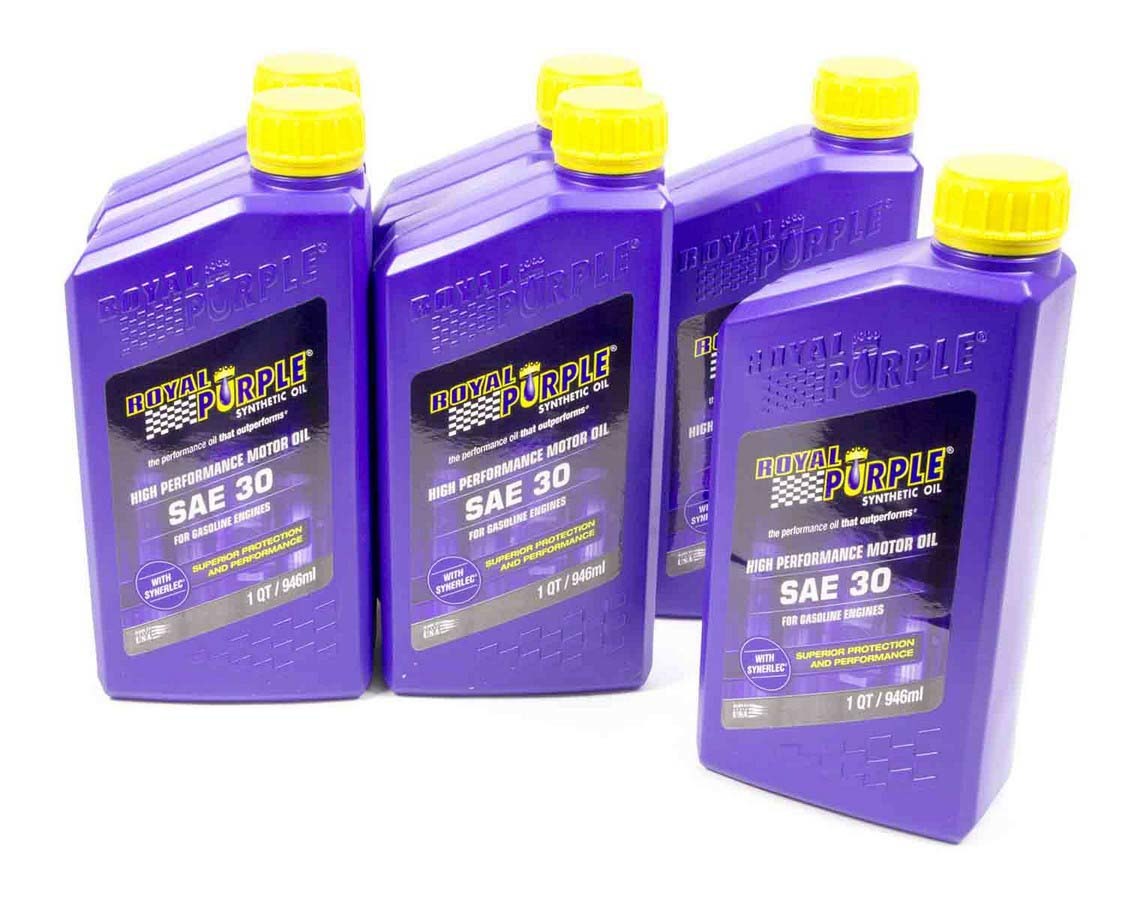 Royal Purple SAE 30 Engine Oil Case 6x1 Quart