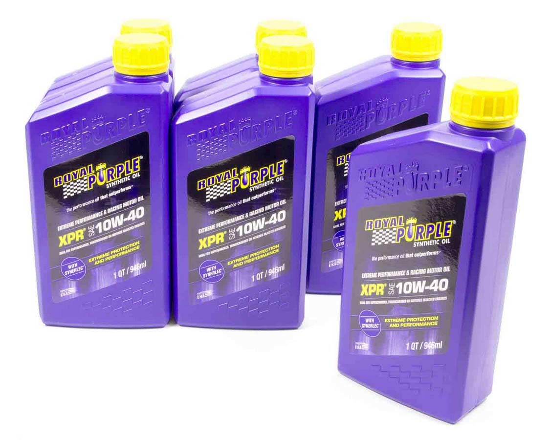 Royal Purple 10w40 XPR RAcing Oil Case 6x1 Quart