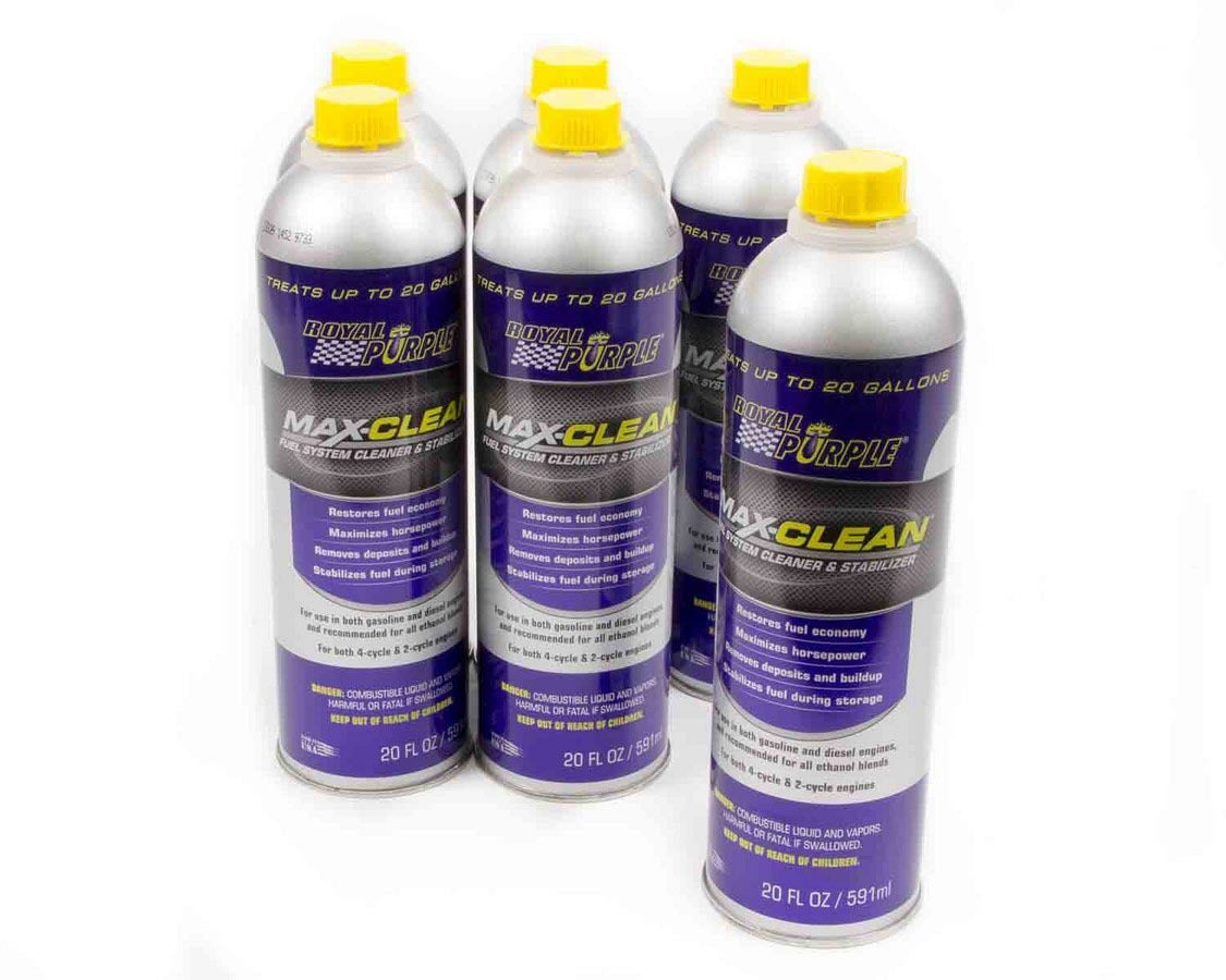 Royal Purple Max Clean Fuel System Cleaner 6x20oz Case