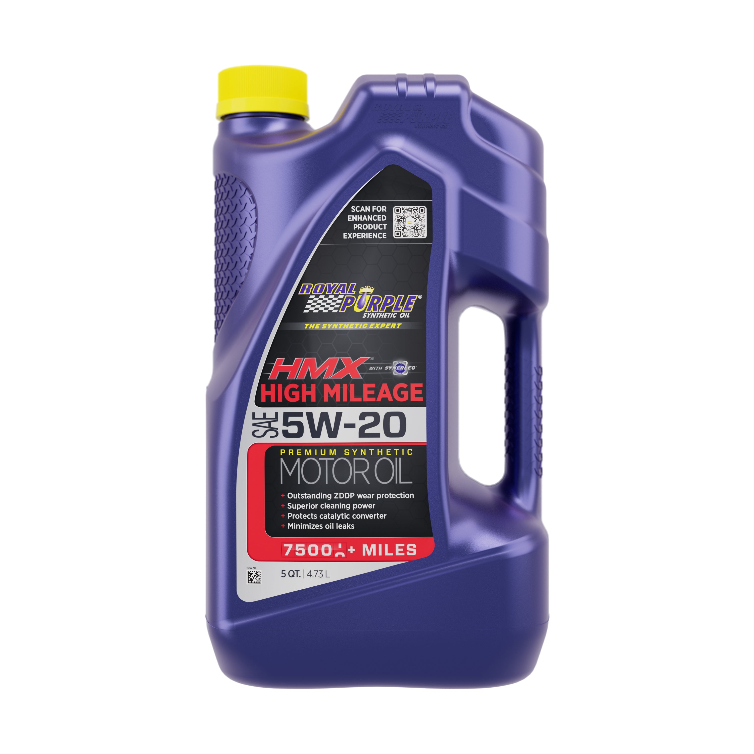 Royal Purple HMX SAE Oil 5w20 5 Quart Bottle