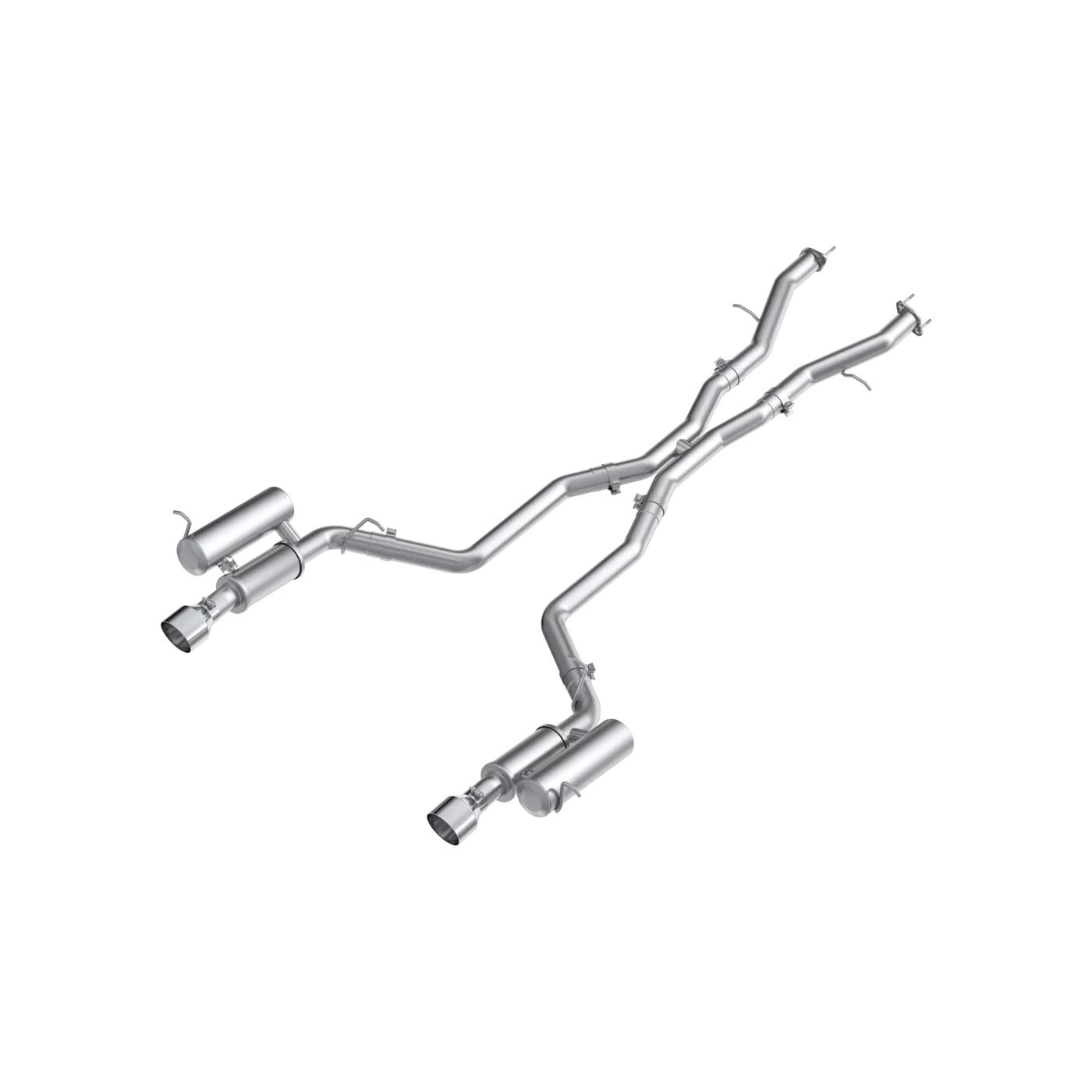 MBRP 2011+ Dodge Durango AL Series 3.0in Cat-Back Dual Rear Exit Exhaust