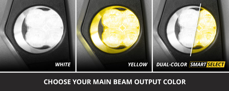 Diode Dynamics 18-26 Jeep Gladiator/Wrangler SS3 LED Fog Light Kit