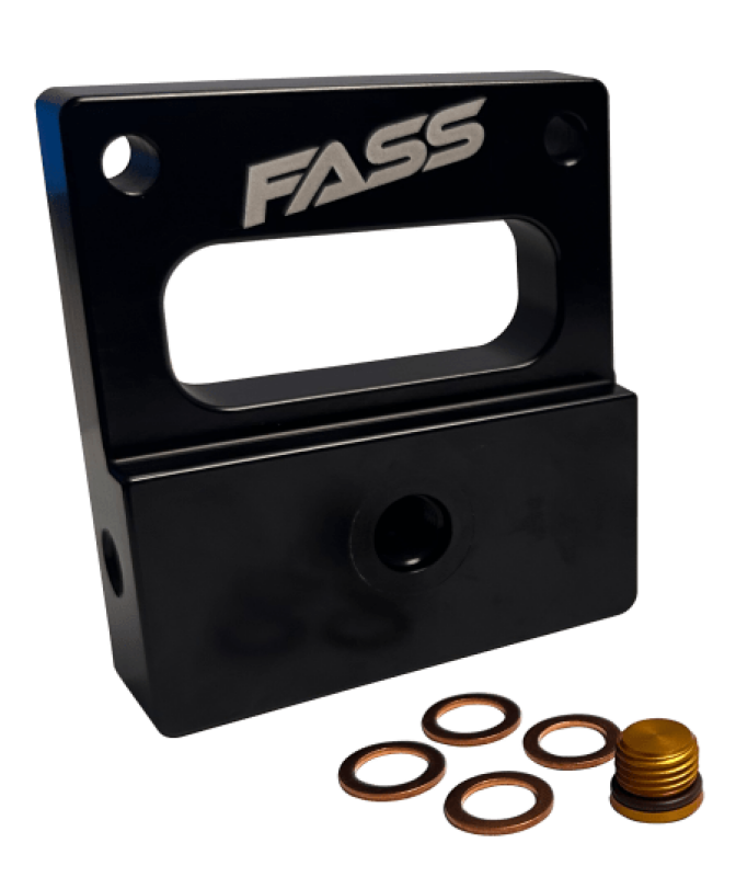 FASS Fuel Systems Filter Housing Delete for 03-09 Cummins 5.9L/6.7L - CFHD1002K