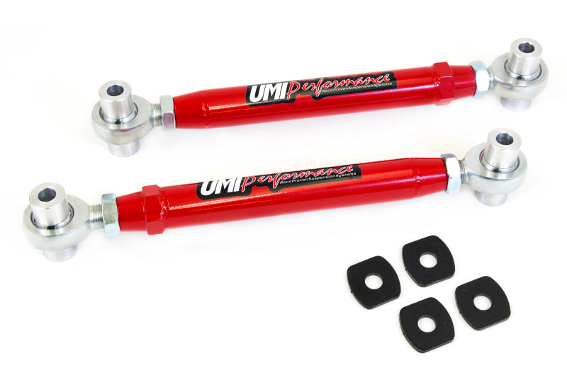 UMI Performance 08-09 Pontiac G8 10-14 Camaro Toe Rods CrMo Rod Ends