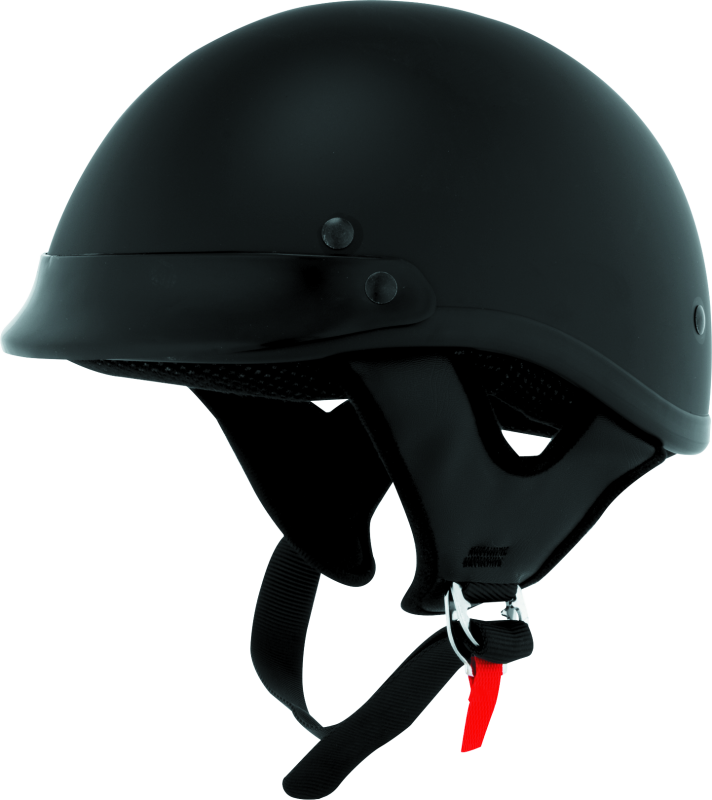 Skid Lids Traditional Helmet Flat Black - XL