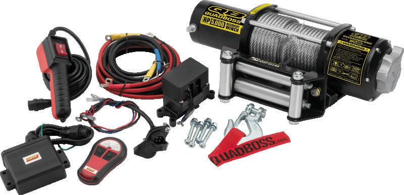 QuadBoss Winch 5000Lb W/ Cable