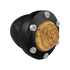 Burly Brand Universal Reaper Amber Front Led Turn Signal Set 5/16 Bolt - Black