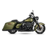 Vance & Hines 17-23 Harley Touring Models Blackbird 450 Slip-Ons - Black Contrast Finish End Caps