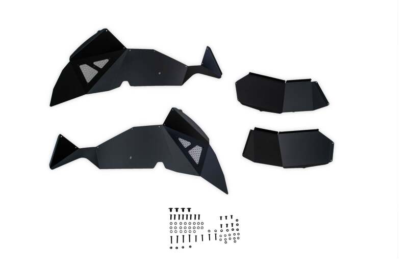 DV8 Offroad Aluminum Rear Inner Fenders for 18-25 Jeep Wrangler JL - INFEND-06RB