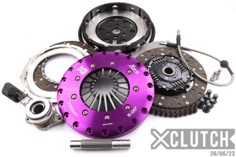 XClutch 13-18 Ford Focus ST 2.0L 9in Twin Sprung Organic Clutch Kit