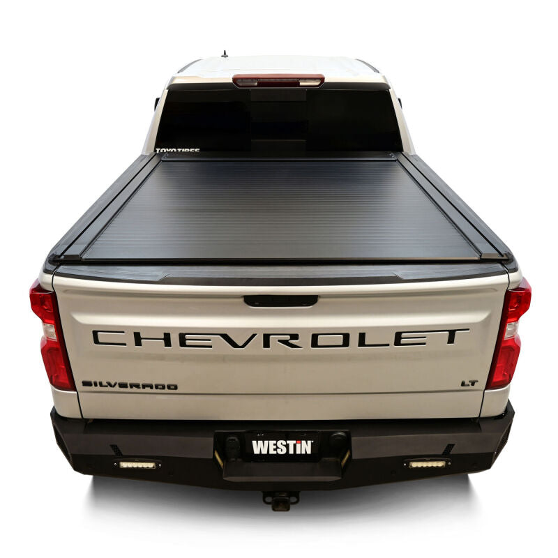 Westin 19-26 GM  Silverado/Sierra 1500 5ft 8in Bed Manual Retractable Tonneau Cover - Black