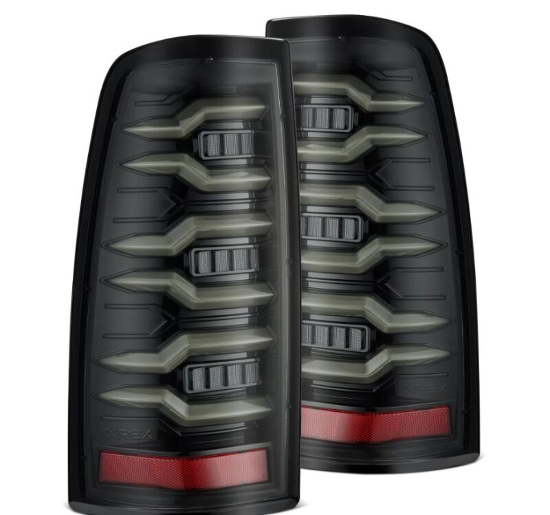 AlphaRex LUXX Series LED Tail Lights for 99-06 Chevrolet Silverado/99-06 GMC Sierra