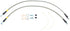 StopTech 00-06 BMW X5 Stainless Steel Rear Brake Line Kit