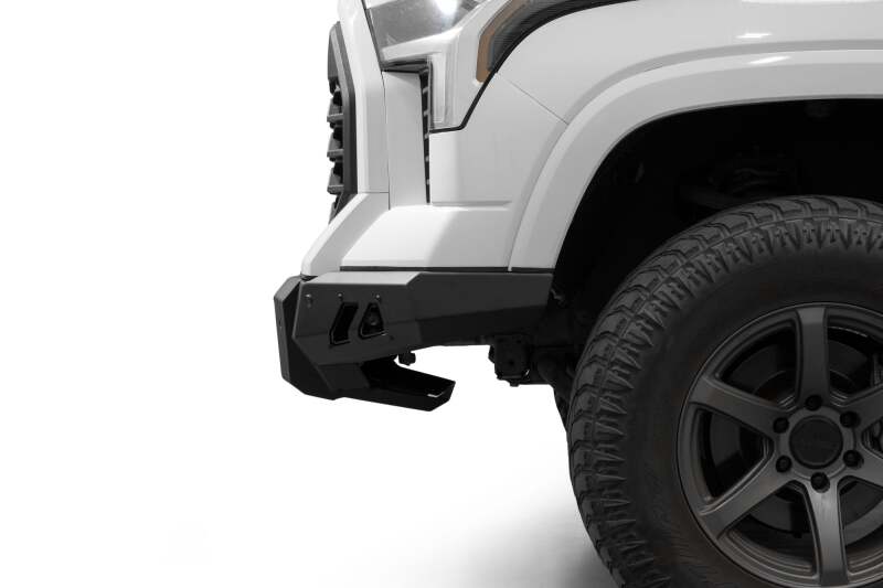 Addictive Desert Designs Black Label Steel Front Bumper for 22-25 Toyota Tundra - F760305080103