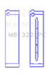 King Vw V8/V10 R8/RS6/Huracan (Size 0.25) pMaxKote Coated Main Bearing Set