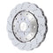 SHW 14-20 Audi R8 5.2L (Excl Ceramic Brake) Front Drilled-Dimpled LW Wavy Brake Rotor (4S0615301B)