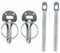 Sparco Hood Pin Silver