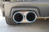 Invidia 15+ Subaru WRX/STI 4Dr Q300 Twin Outlet Rolled Titanium Burnt Quad Tip Cat-Back Exhaust