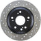 StopTech 00-09 S2000 Slotted & Drilled Right Rear Rotor