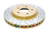 DBA 8/98+ Nissan Skyline R34 GTT Front Crossdrilled Slotted 4000 Series Rotor