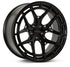 Vossen HFX-1 18x9 - 8x170 - ET18 - Deep Face - 125.1 - Gloss Black Wheel