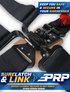 PRP 4.2 Harness with Latch / Link Lap Belt- Red