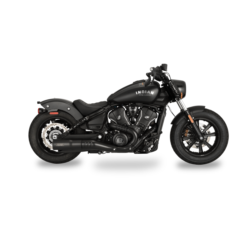 Vance & Hines 2025 Indian Scout HO Black Slip-On Exhaust