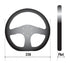 Sparco Strwhl L360 Ring Suede Black