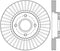 StopTech 2014 Ford Fiesta Right Front Disc Slotted Brake Rotor