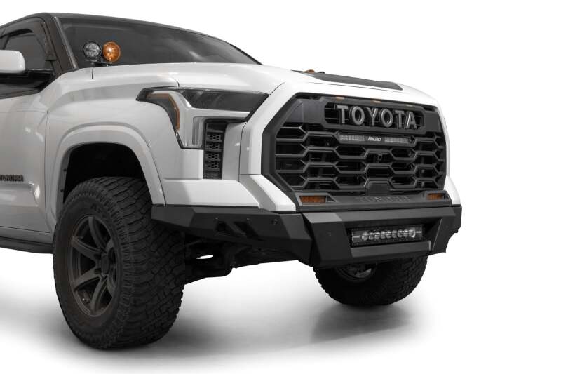 Addictive Desert Designs Black Label Steel Front Bumper for 22-25 Toyota Tundra - F760305080103