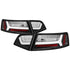 Spyder 09-12 Audi A6 LED Tail Lights - Black (ALT-YD-AA609-LED-BK)