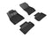 3D MAXpider 2018-2020 Audi Q5 Kagu 1st 2nd Row Floormats - Black