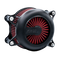 Vance and Hines 23-24 Road/Street Glide V02 Rogue Air Intake - Wrinkle Black