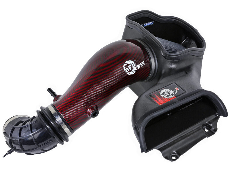 aFe Red Carbon Track Series Intake for 2023-2024 Ford F-150 Raptor R 5.2L