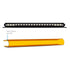 Borne Off-Road Light Bar Cover Single Row 20in Amber