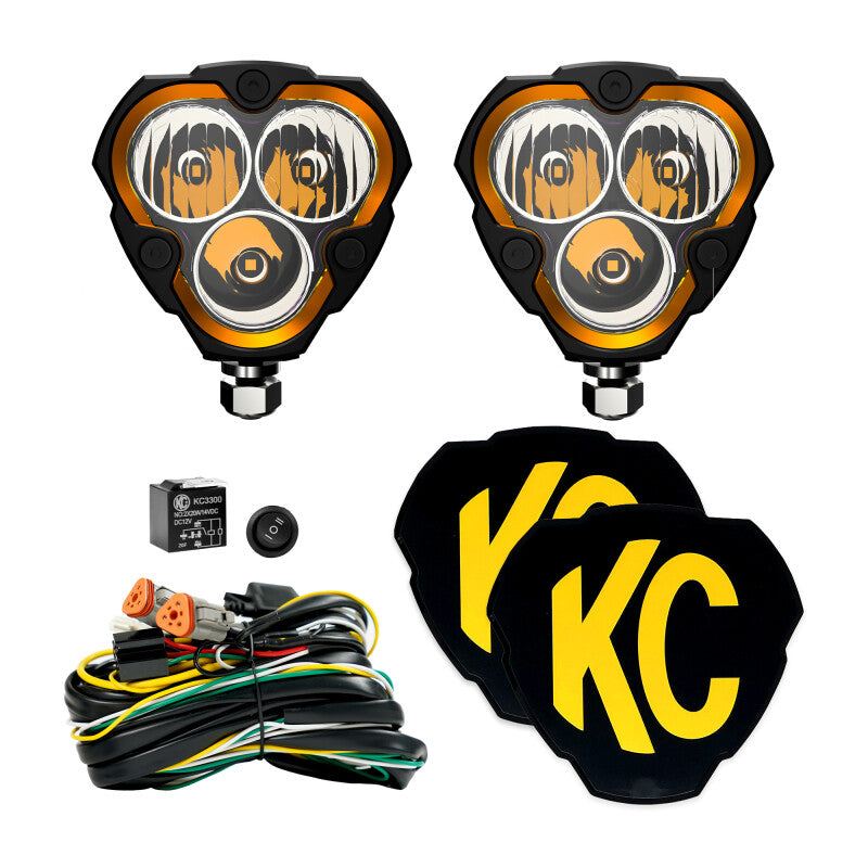 KC HiLiTES FLEX ERA 3 - 2-Light Master Kit