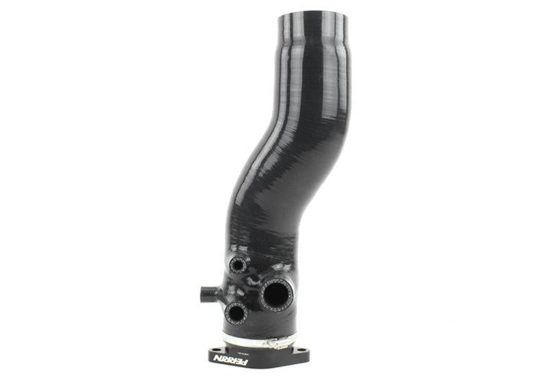 Perrin 2015+ Subaru WRX Black 3in Turbo Inlet Hose w/ Nozzle