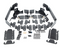 DragonFire Racing Hardware Pack for Ranger Crew XP 1000 19-23 -Hinges/Hardware 2/4 Door