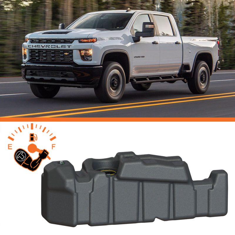 Titan Fuel Tanks 20-24 GM 2500/3500 Duramax Crew Cab Short Bed 56 Gallon XXL Mid-Ship Fuel Tank