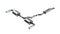 Borla 19-24 Toyota Rav4 (excl. Hybrid) 2.25in S-Type Cat Back Exhaust