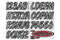 Hardline Boat Lettering Registration Kit 3 in. - 400 Silver/Black