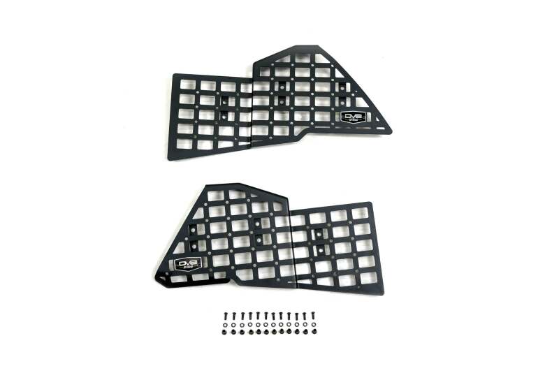 DV8 Offroad Center Console Molle Panels for 24 Toyota Land Cruiser - CCT4-01