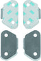 Bikers Choice Hard Bag Cover Wear Plates Pair for 1993–2013 Harley-Davidson Touring Models